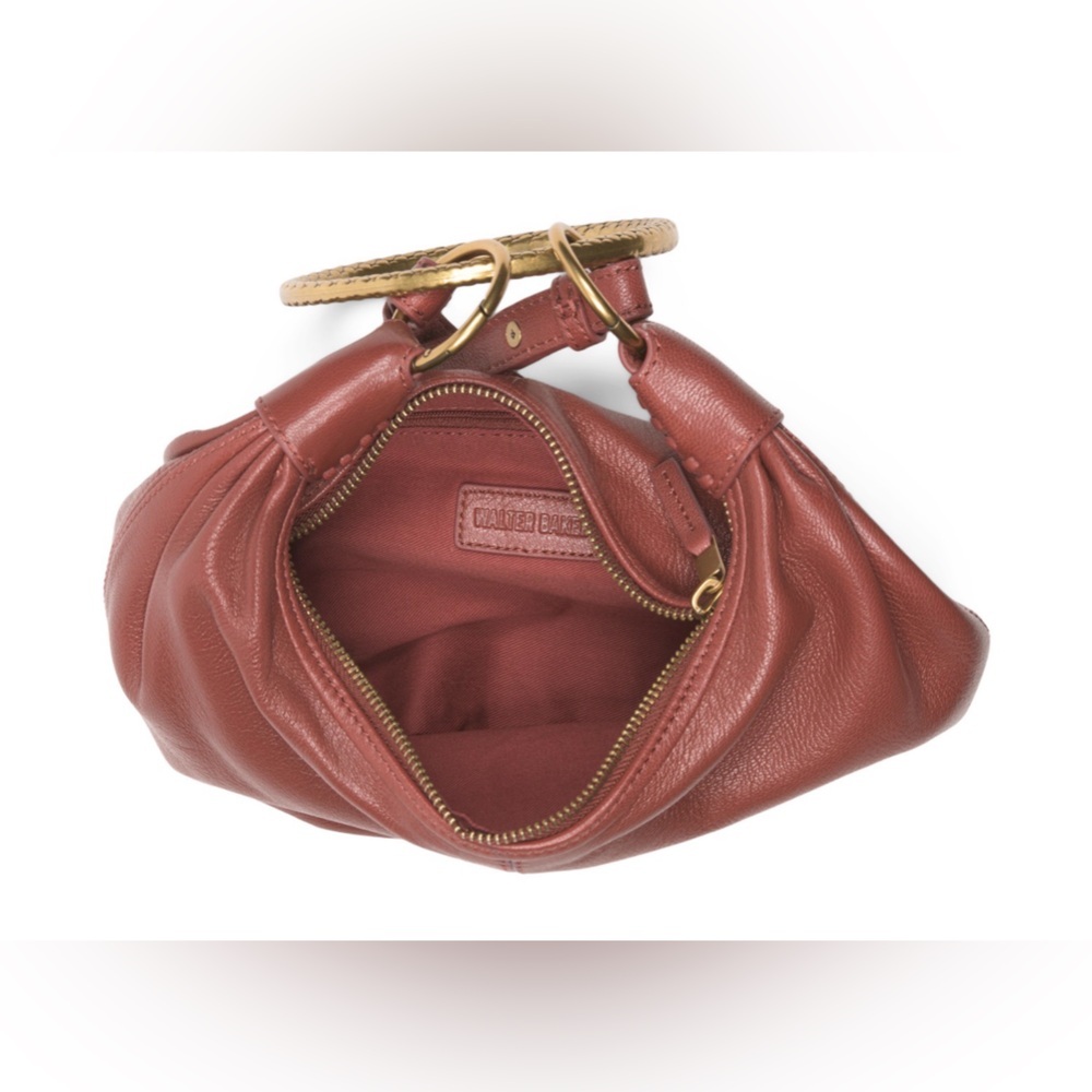 Leather Hobo Bracelet Bag - Picture 4 of 4